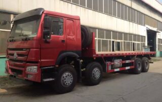 Sinotruk HOWO 8×4 flatbed cargo Truck
