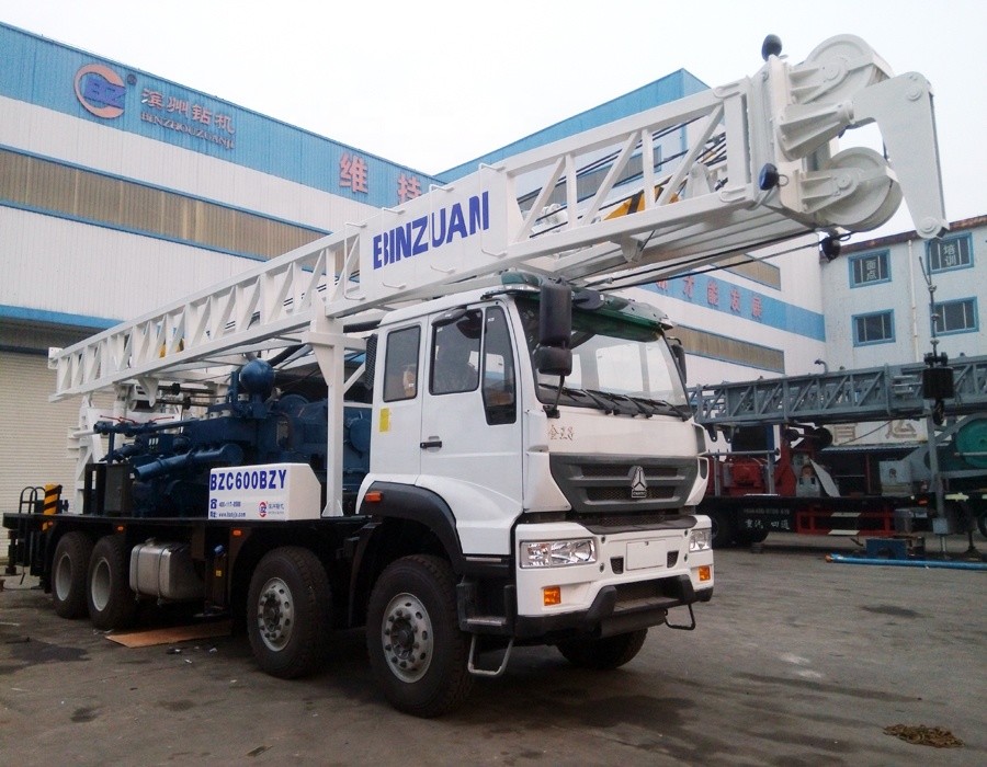 truck mounted drilling rig