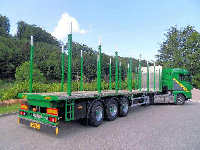 Wood Logging Trailer