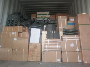 truck parts container